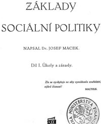 Základy sociální politiky